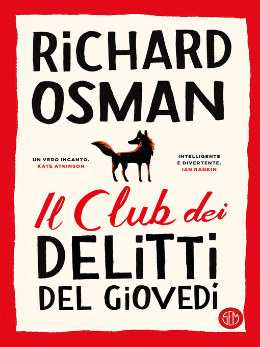 Title details for Il club dei delitti del giovedì by Richard Osman - Available